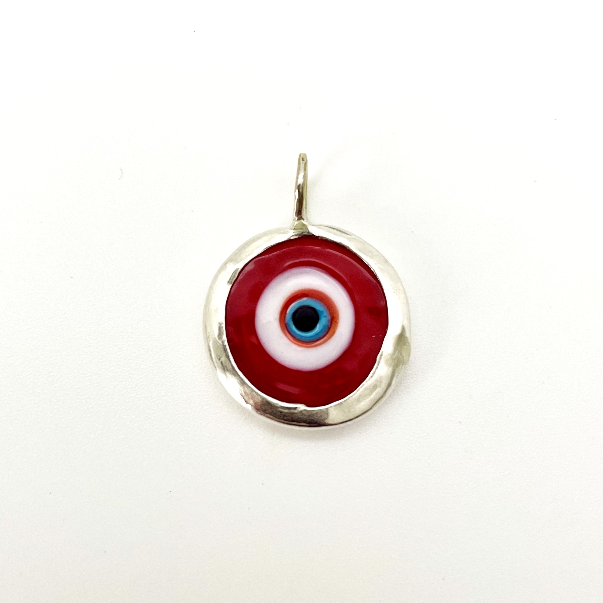 Sterling Evil Eye Necklace