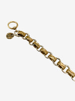 Sterling and Bronze Link Bracelet