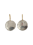Sterling Disc Earrings