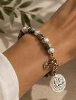 Sterling & Opal Goddess Bracelet - Two Options