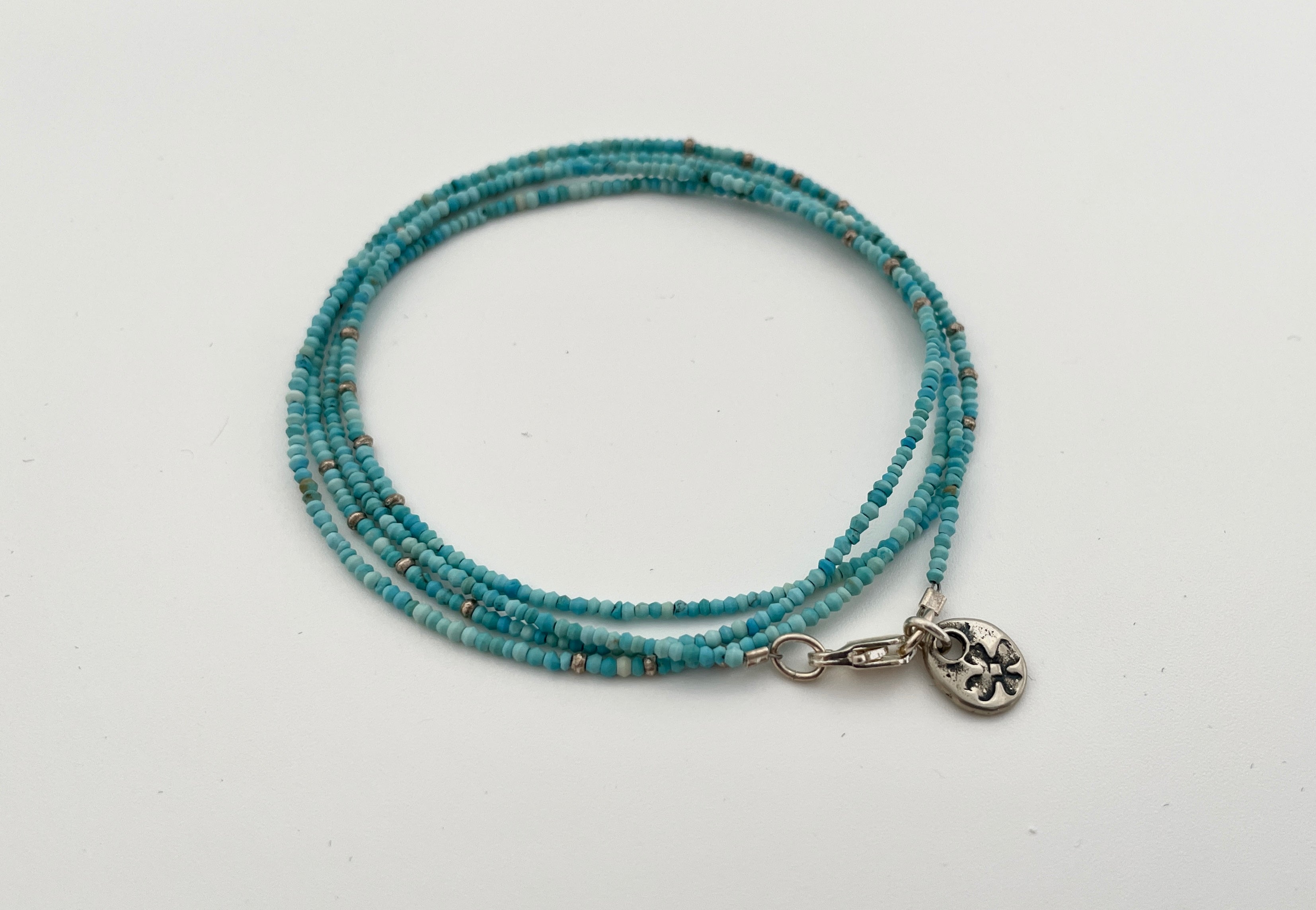 Delicate Turquoise Wrap Bracelet