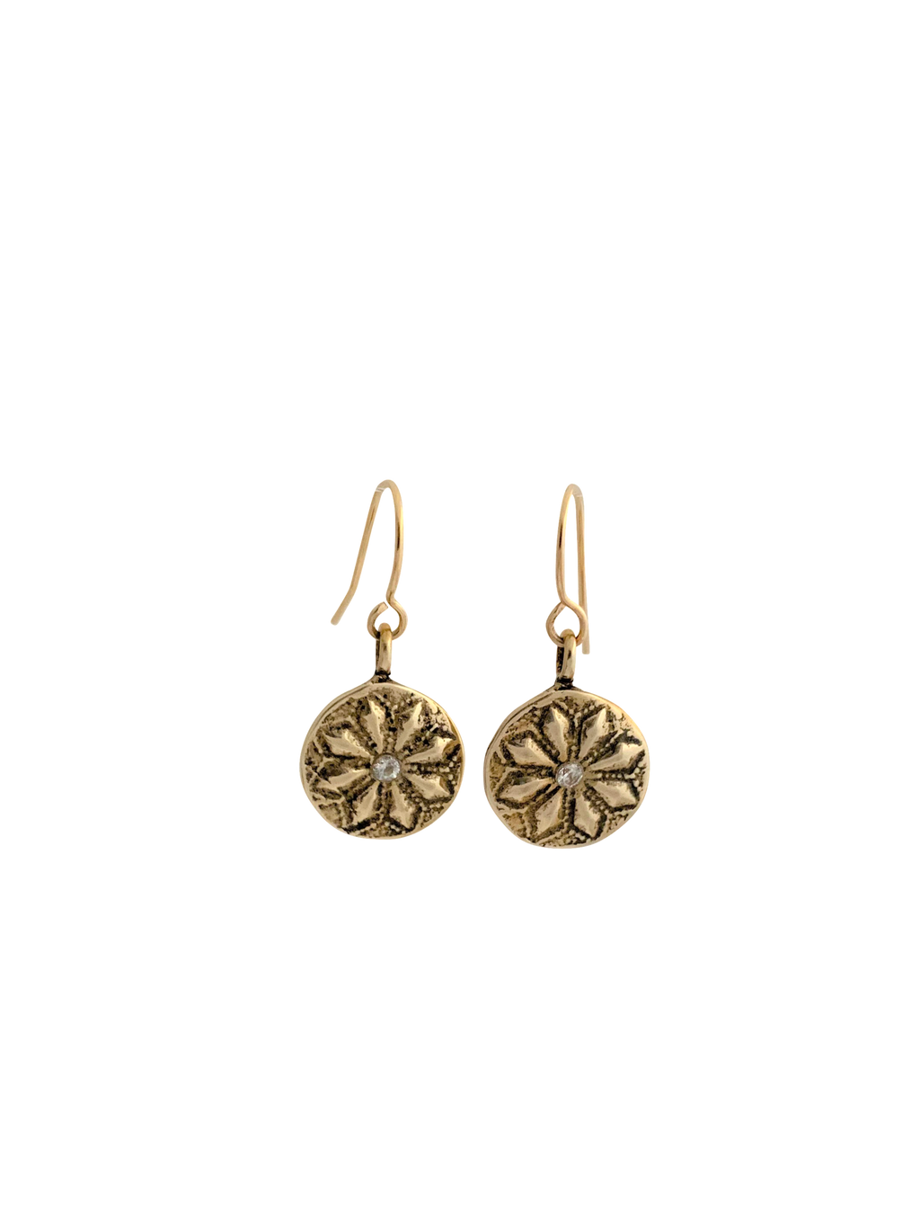 Lotus Flower Burst Earrings