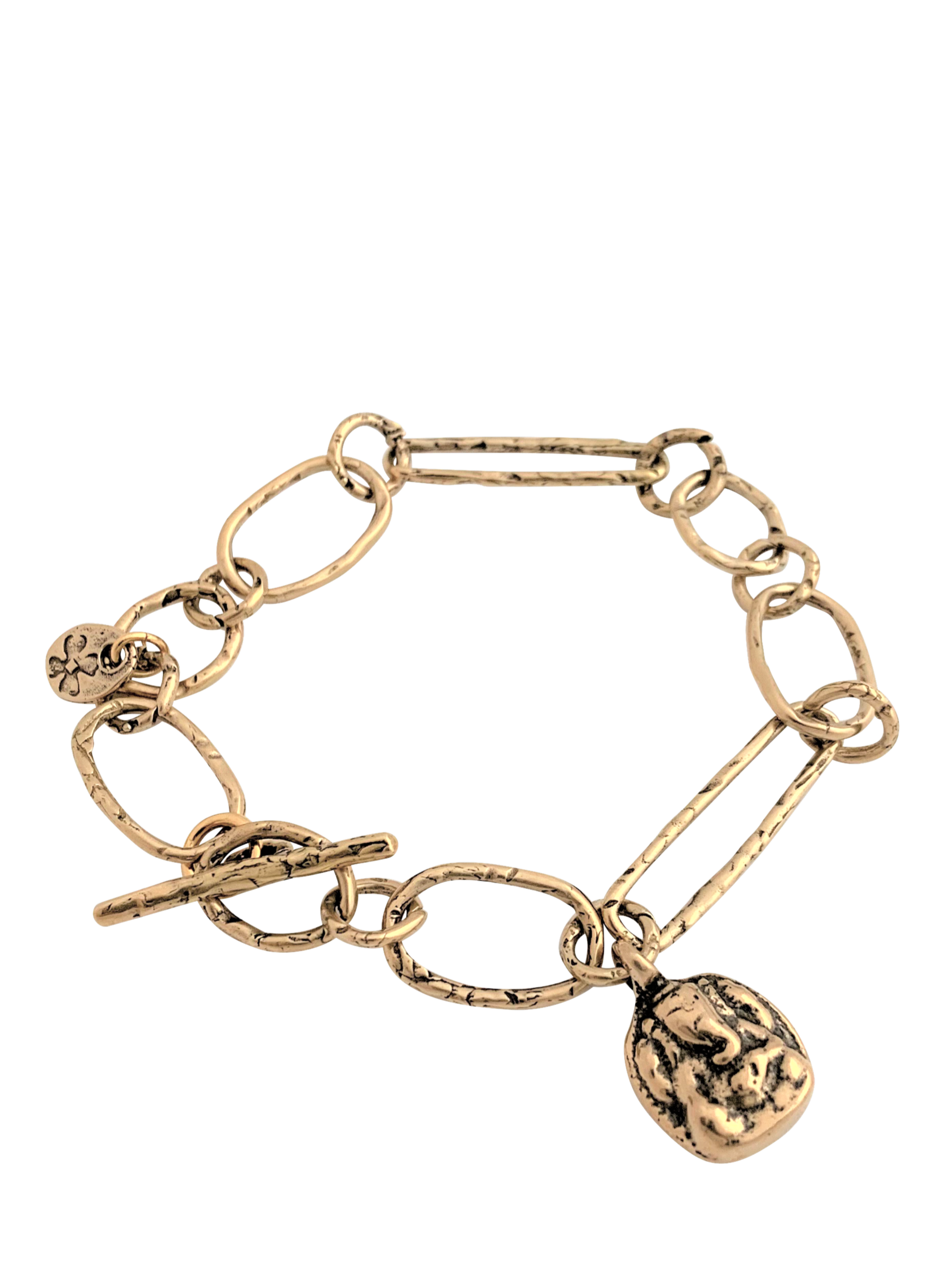 14K Gold Filled Ganesha Link Bracelet