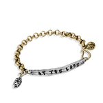 Shoreline Sterling Bracelet - Two Options, Lake and Sea