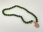 Jade Love Hand Knotted Necklace