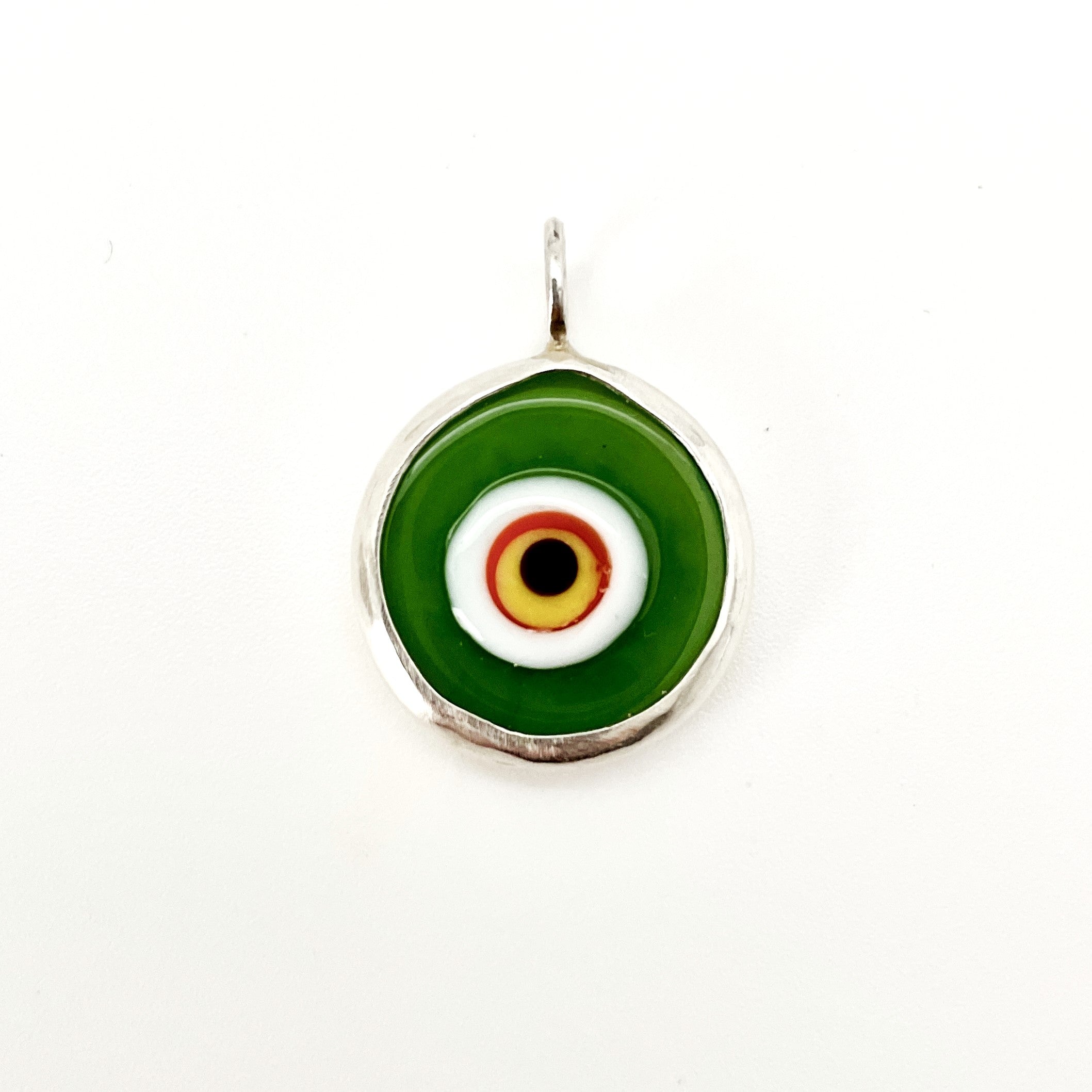 Sterling Evil Eye Necklace