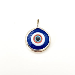 Sterling Evil Eye Necklace