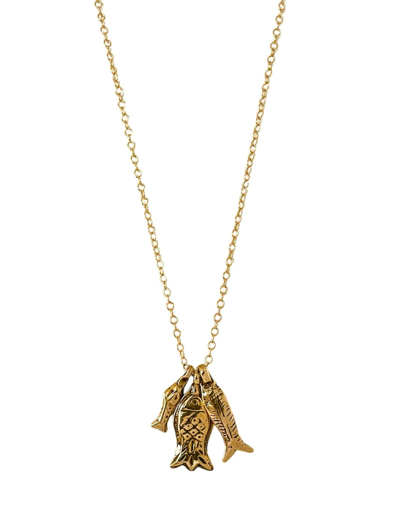 Three Fish Necklace