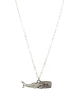 Sterling Silver Whale Necklace