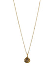 Little Scallop Bronze and Gold Necklace