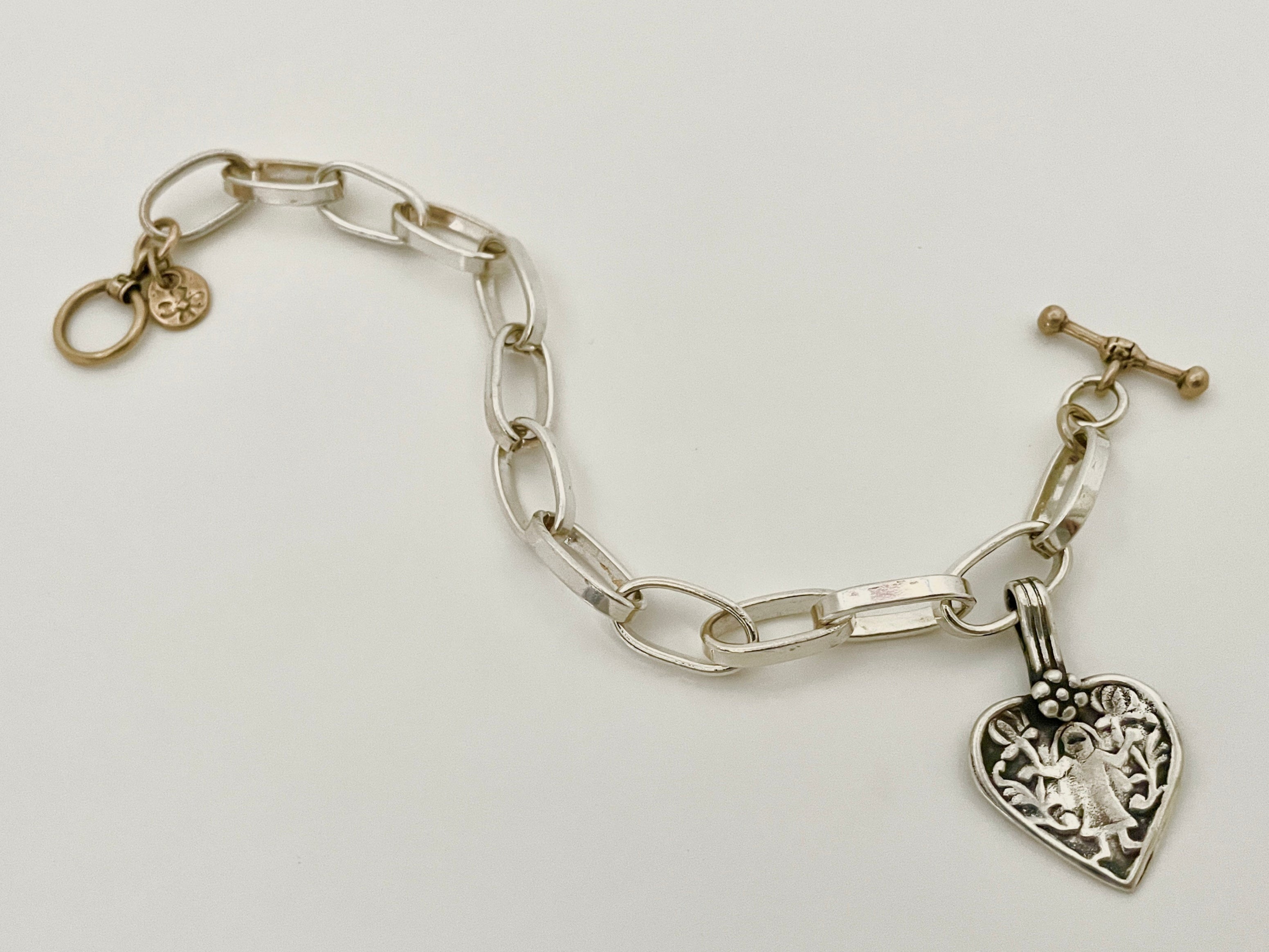 Sterling Link Protective Kali Bracelet