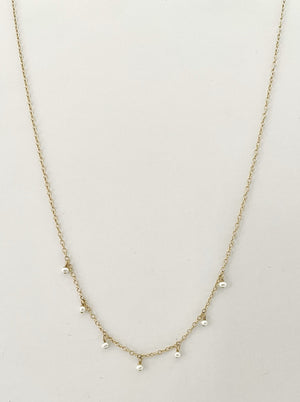 Delicate Seed Pearl Necklace