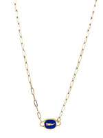14K Gold Filled Tiny Whale Cameo Necklace