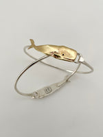 Whale Bangle Bracelet - Two Options