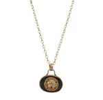 Sand Dollar Cameo Necklace