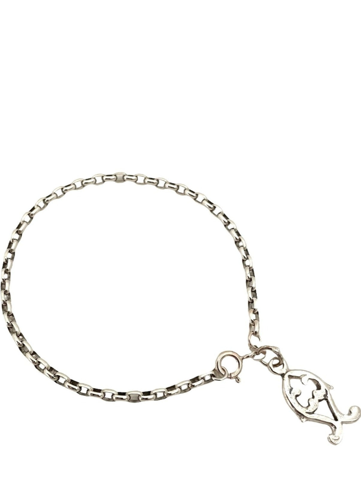 Delicate Sterling Rollo Chain Bracelet
