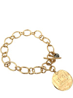 14K Golden Goddess Chain Bracelet