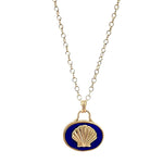 Sea Shell Cameo Necklace