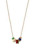 Organic Amazonite & Carnelian Necklace