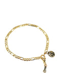 Figaro 14K Gold Fill Chain Bracelet