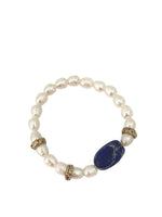 Lapis Lazuli Pearl Bracelet
