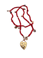 Coral "Chachal" Love & Light Necklace