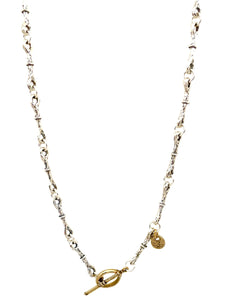 Bit Link Sterling Necklace