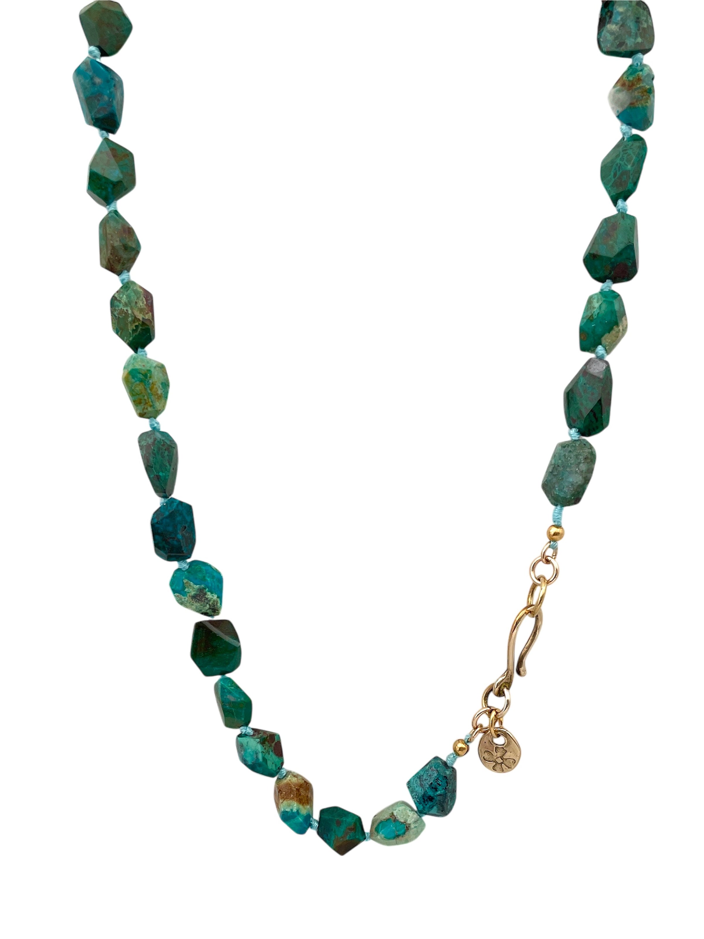 Begin Anew Chrysocolla Necklace