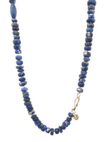 Hand Knotted Lapis Necklace & Wrap Bracelet