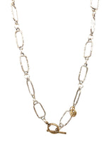 Hand Cast Sterling Chain Necklace