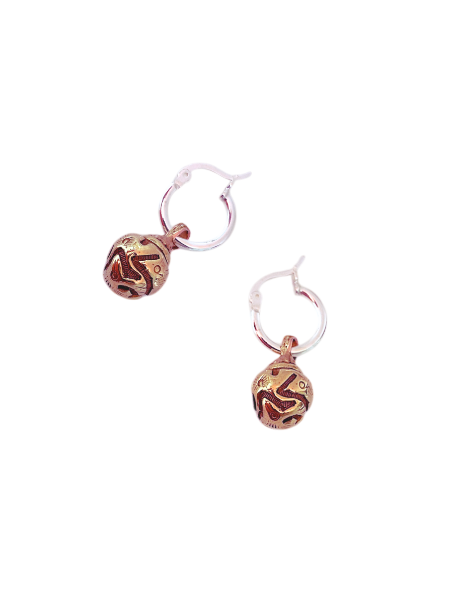 Lotus Bud Earrings