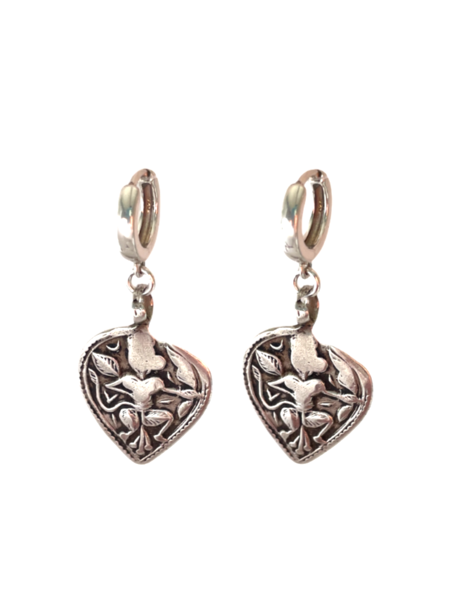 Sterling India Relic Earrings