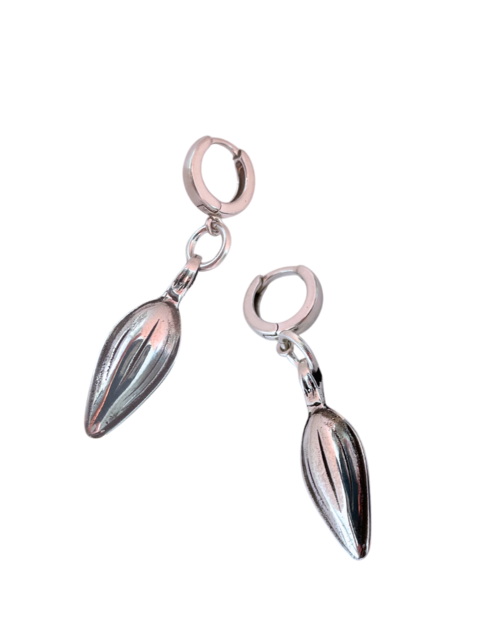 Sterling Indian Drop Earrings