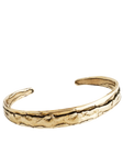 Ocean Waves Bronze Cuff Bracelet