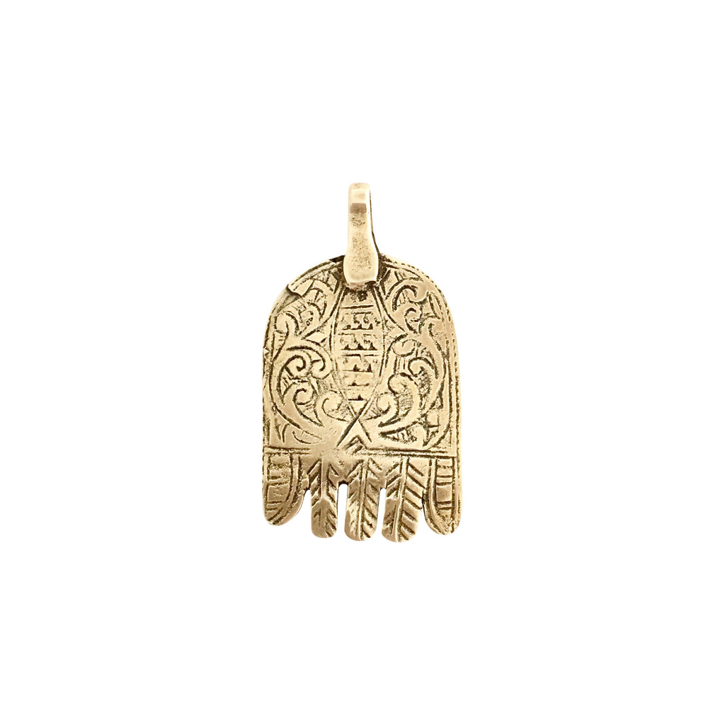 Gold Bronze Moroccan Hamsa - Three Options