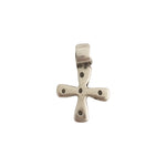 Small Bronze Organic African Cross