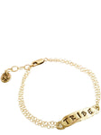 Delicate Gold Word Bracelet