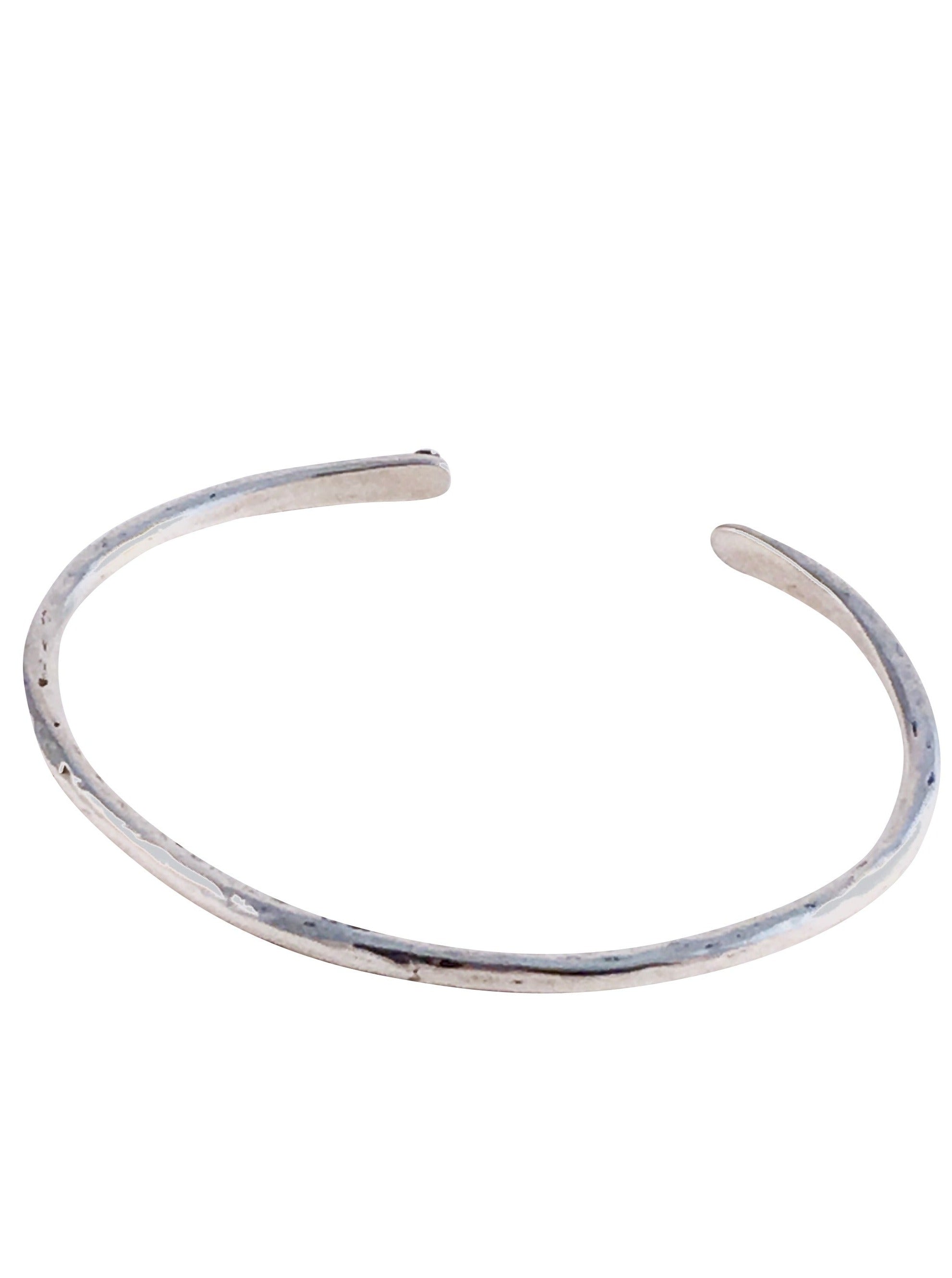 Hand Forged Sterling Cuff Bracelet
