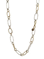 Sterling & Gold Bronze Handmade Chain