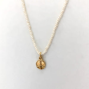 Compassion & Peace Pearl Necklace
