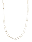 Sterling Large Paper Clip Chain