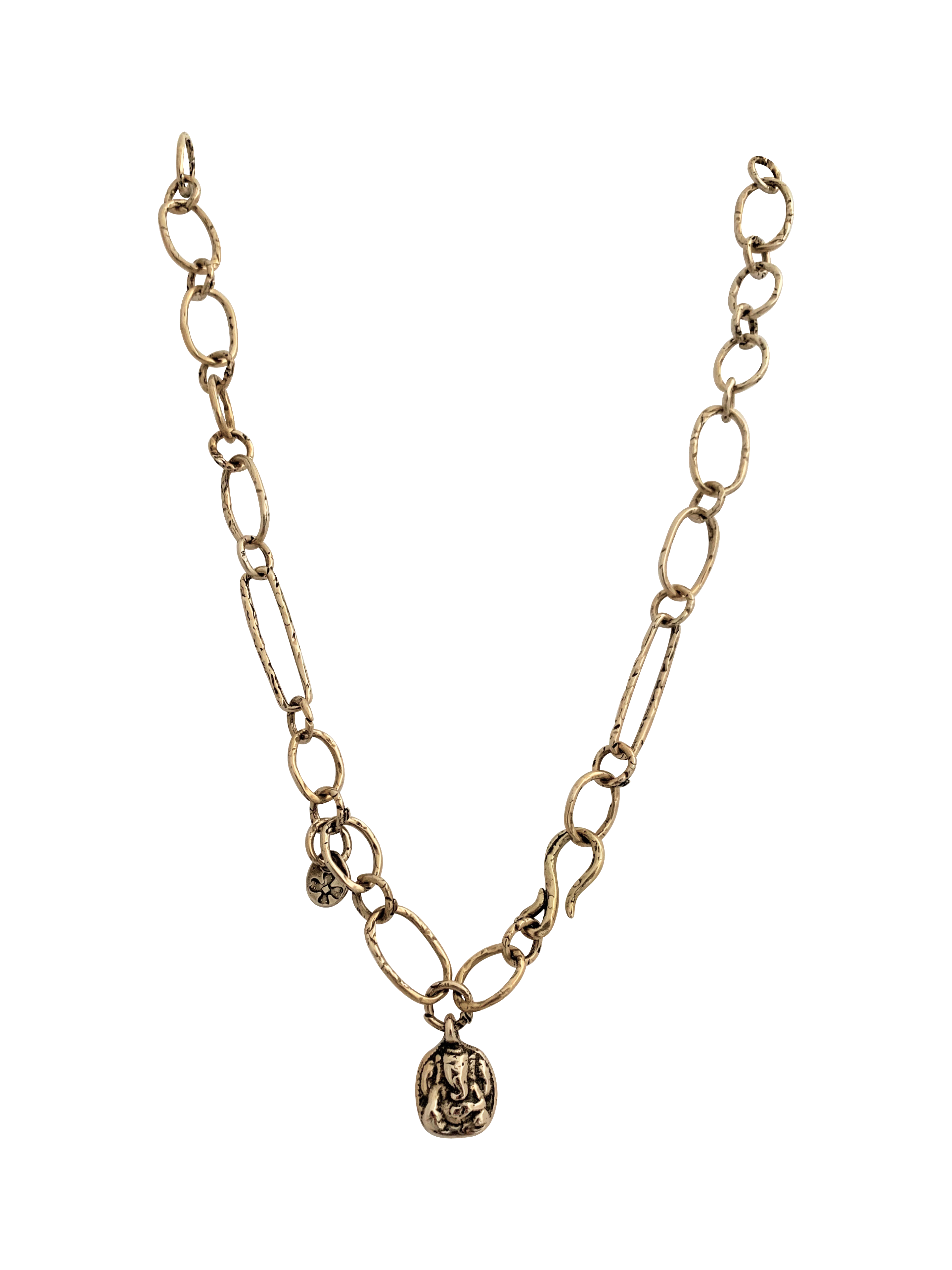 Golden Link Chain Necklace