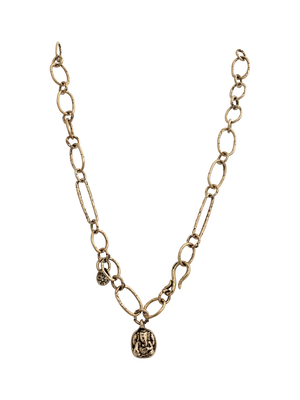 Golden Link Chain Necklace