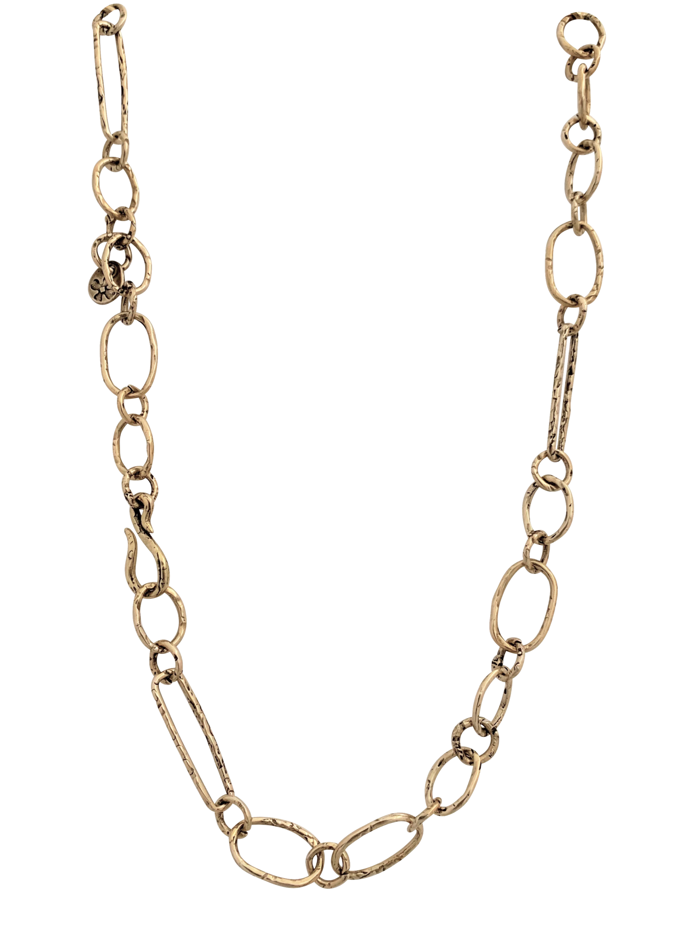 Golden Link Chain Necklace