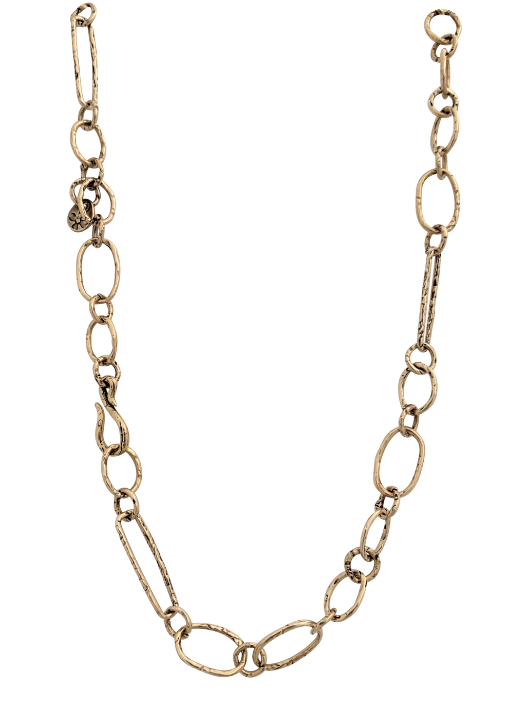 Golden Link Chain Necklace