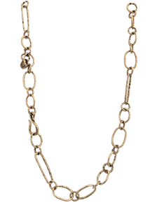 Golden Link Chain Necklace