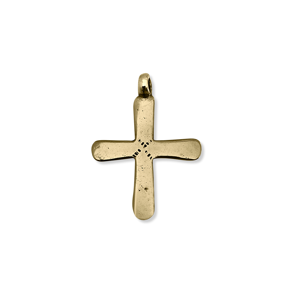 Gold Bronze African Cross - Two Options