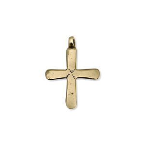 Gold Bronze African Cross