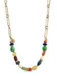 Rainbow Stone Necklace