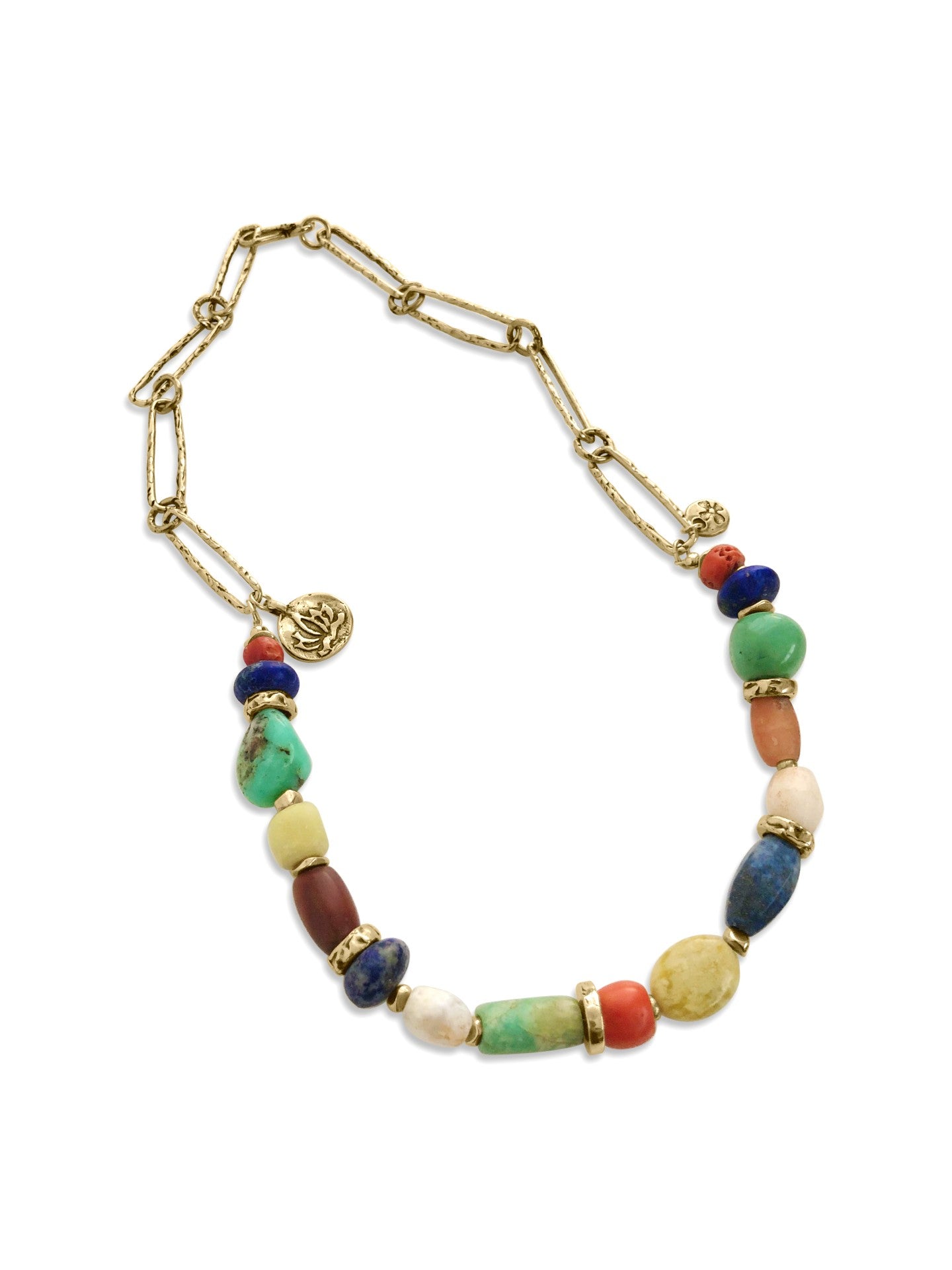 Rainbow Stone Necklace